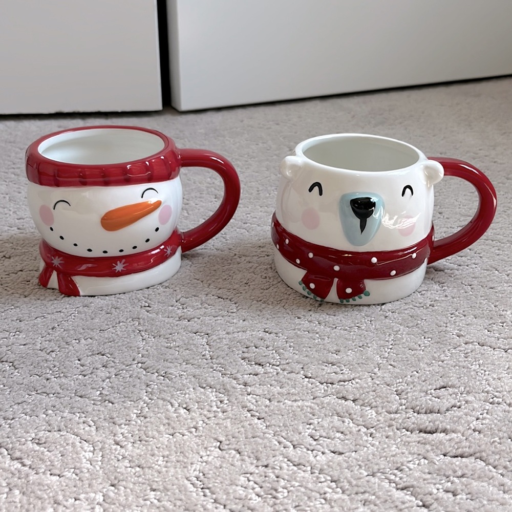SUR LA TABLE Christmas ornament cups